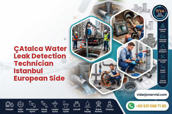 ÇAtalca Water Leak Detection Technician Istanbul European Side