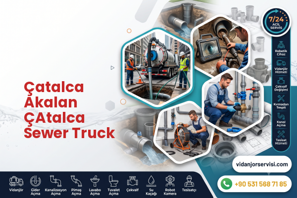 Çatalca Akalan ÇAtalca Sewer Truck