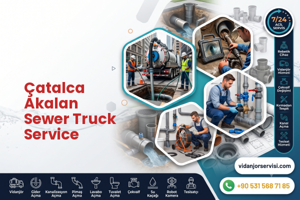 Çatalca Akalan Sewer Truck Service