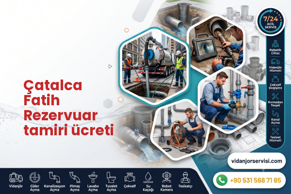 Çatalca Fatih Rezervuar tamiri ücreti