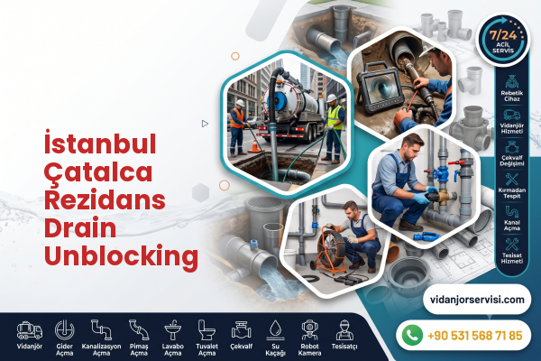 İstanbul Çatalca Rezidans Drain Unblocking