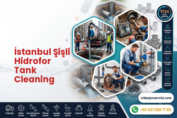 İstanbul Şişli Hidrofor Tank Cleaning