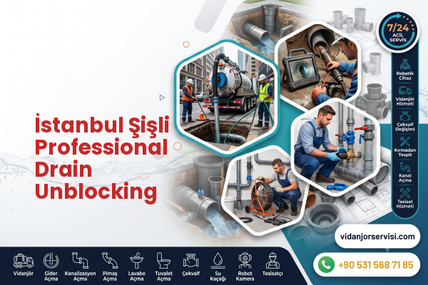 İstanbul Şişli Professional Drain Unblocking