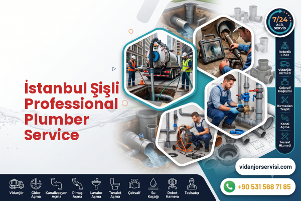 İstanbul Şişli Professional Plumber Service