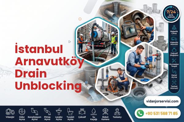 İstanbul Arnavutköy Drain Unblocking