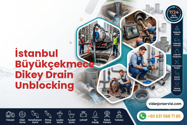 İstanbul Büyükçekmece Dikey Drain Unblocking