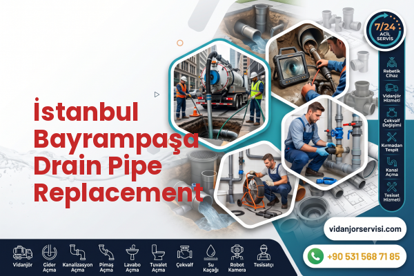 İstanbul Bayrampaşa Drain Pipe Replacement