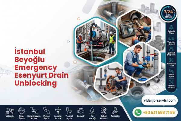 İstanbul Beyoğlu Emergency Esenyurt Drain Unblocking