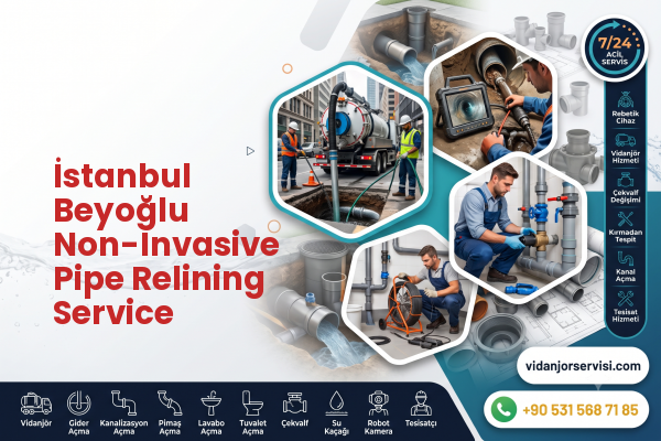 İstanbul Beyoğlu Non-Invasive Pipe Relining Service