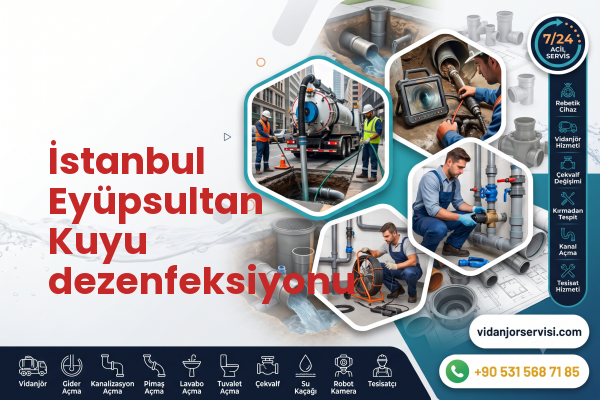 İstanbul Eyüpsultan Kuyu dezenfeksiyonu
