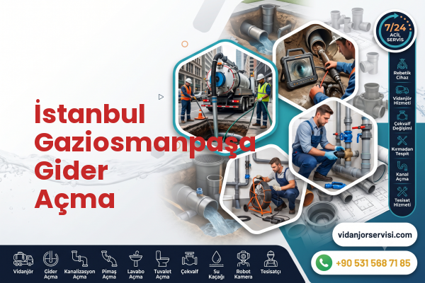 İstanbul Gaziosmanpaşa Gider Açma