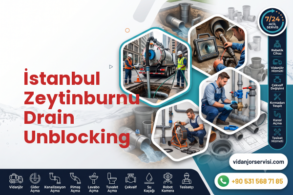 İstanbul Zeytinburnu Drain Unblocking