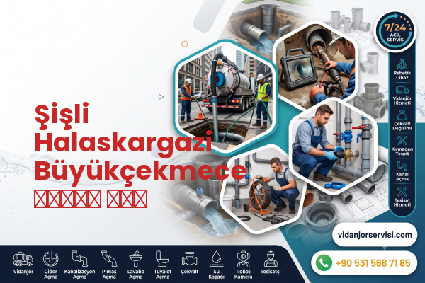 Şişli Halaskargazi Büyükçekmece مرحاض فتح