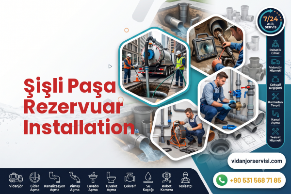 Şişli Paşa Rezervuar Installation