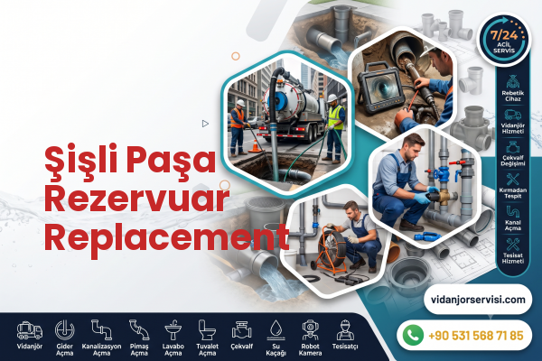 Şişli Paşa Rezervuar Replacement