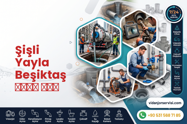 Şişli Yayla Beşiktaş سباك فني