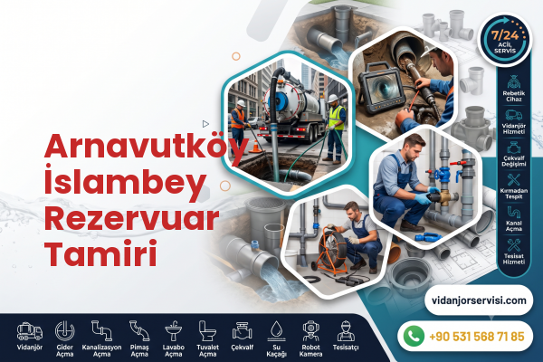 Arnavutköy İslambey Rezervuar Tamiri