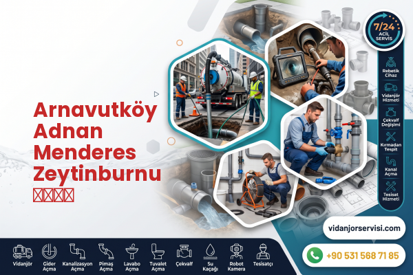 Arnavutköy Adnan Menderes Zeytinburnu سباك