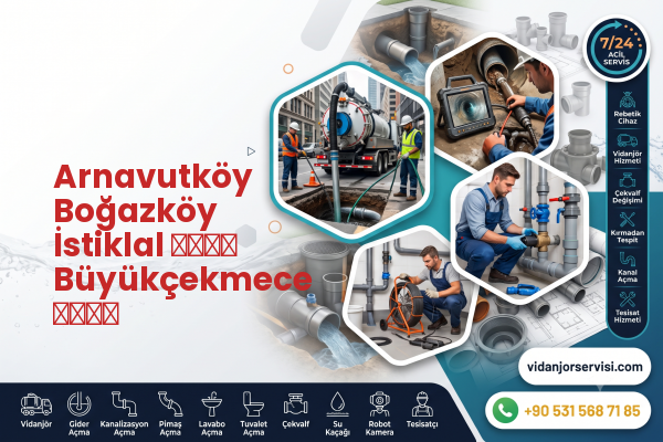 Arnavutköy Boğazköy İstiklal طارئ Büyükçekmece سباك