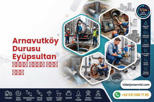 Arnavutköy Durusu Eyüpsultan تسرب مياه كشف فني