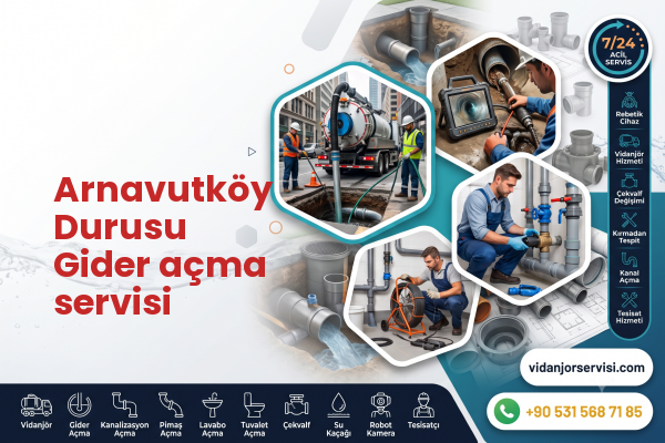 Arnavutköy Durusu Gider açma servisi