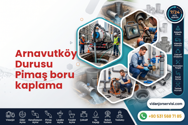 Arnavutköy Durusu Pimaş boru kaplama