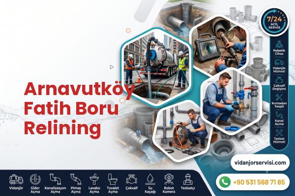 Arnavutköy Fatih Boru Relining