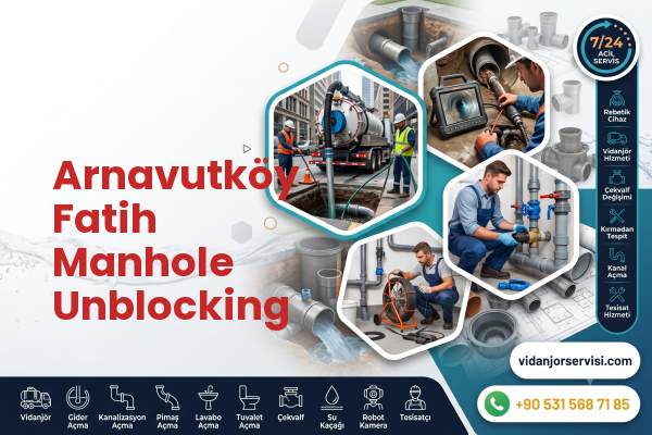 Arnavutköy Fatih Manhole Unblocking
