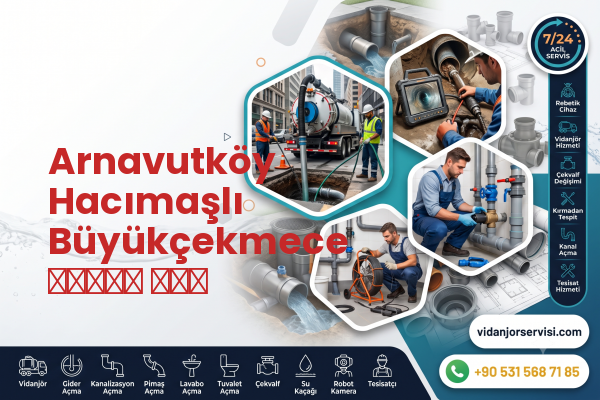 Arnavutköy Hacımaşlı Büyükçekmece مرحاض فتح