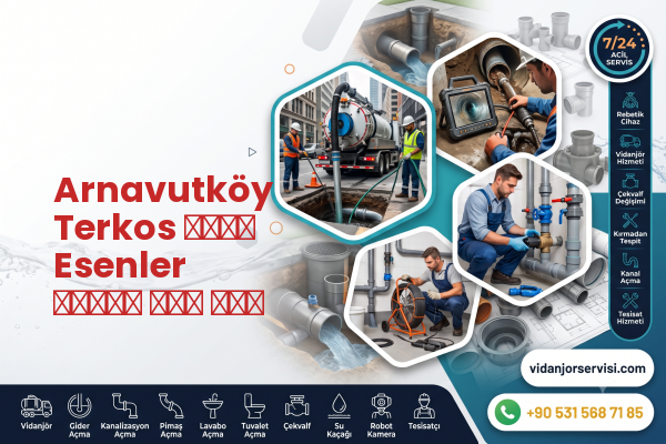 Arnavutköy Terkos طارئ Esenler أنبوب صرف فتح