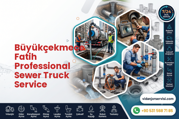 Büyükçekmece Fatih Professional Sewer Truck Service