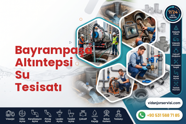 Bayrampaşa Altıntepsi Su Tesisatı