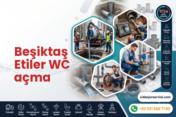 Beşiktaş Etiler WC açma