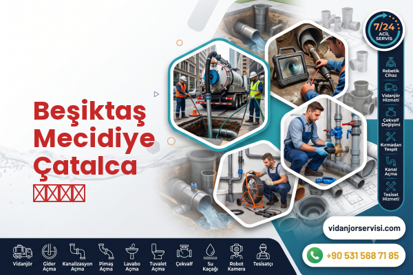 Beşiktaş Mecidiye Çatalca سباك