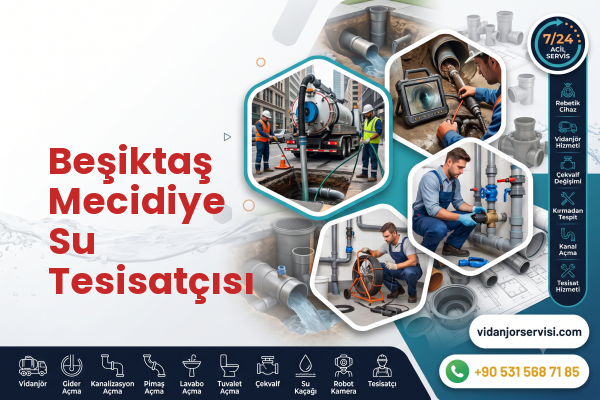 Beşiktaş Mecidiye Su Tesisatçısı
