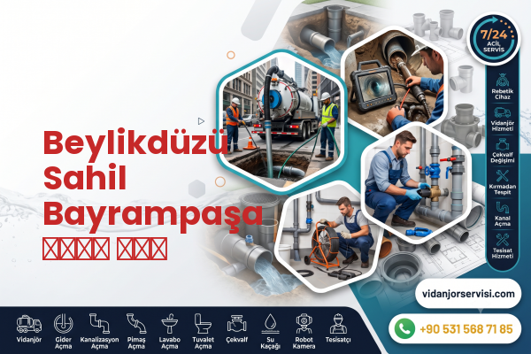 Beylikdüzü Sahil Bayrampaşa سباك فني