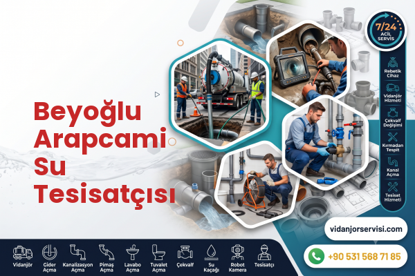 Beyoğlu Arapcami Su Tesisatçısı