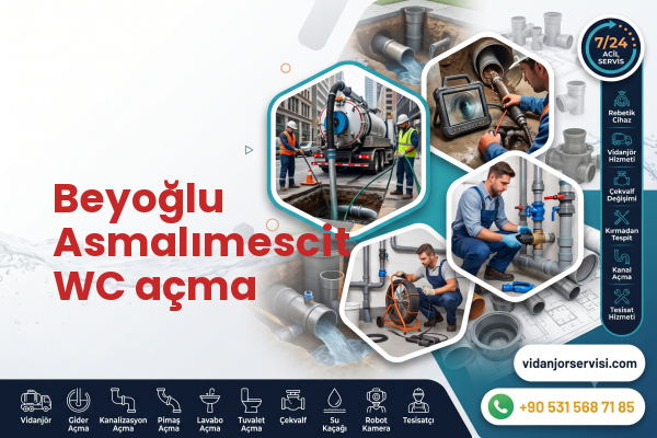Beyoğlu Asmalımescit WC açma