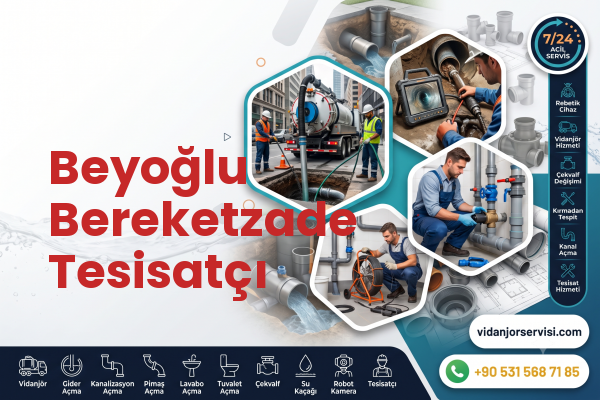 Beyoğlu Bereketzade Tesisatçı