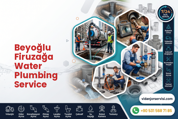 Beyoğlu Firuzağa Water Plumbing Service