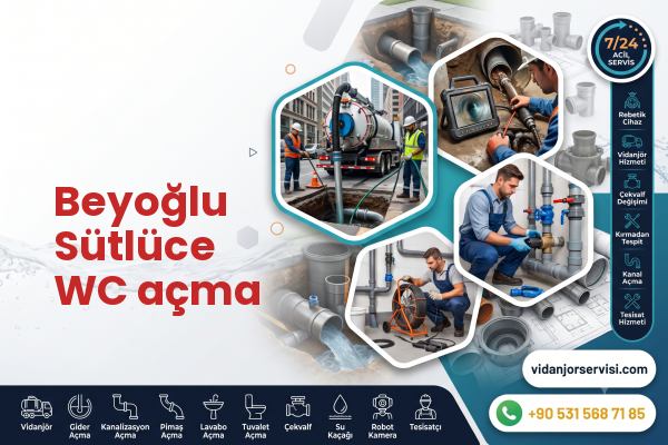 Beyoğlu Sütlüce WC açma