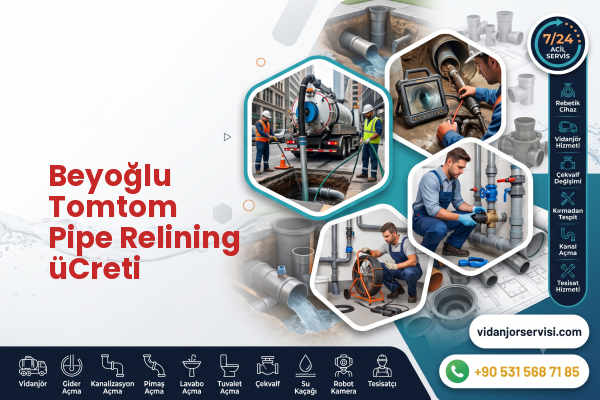 Beyoğlu Tomtom Pipe Relining üCreti