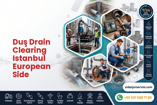 Duş Drain Clearing Istanbul European Side