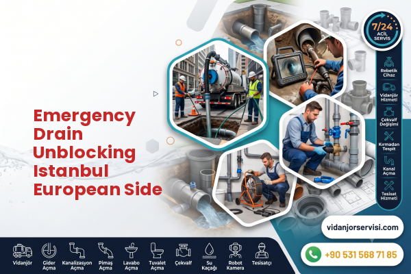 Emergency Drain Unblocking Istanbul European Side