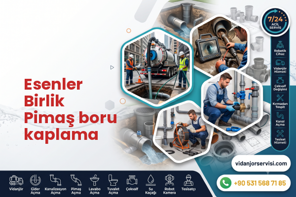 Esenler Birlik Pimaş boru kaplama