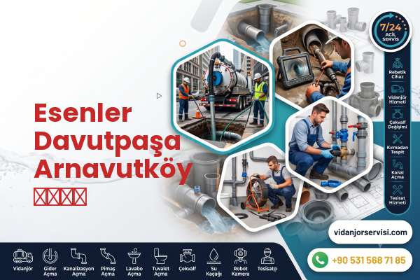 Esenler Davutpaşa Arnavutköy سباك