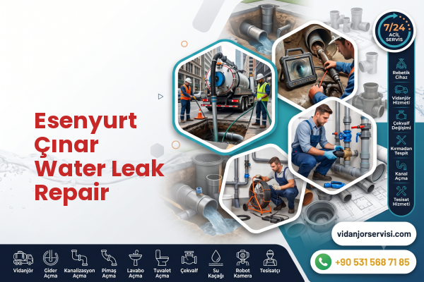 Esenyurt Çınar Water Leak Repair