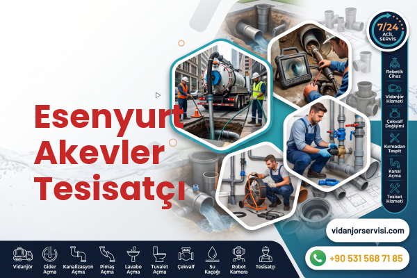 Esenyurt Akevler Tesisatçı