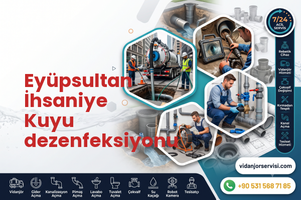 Eyüpsultan İhsaniye Kuyu dezenfeksiyonu