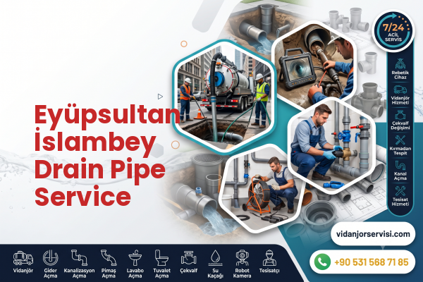 Eyüpsultan İslambey Drain Pipe Service